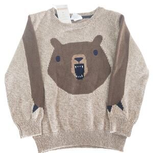 3T New Gymboree Bear Sweater